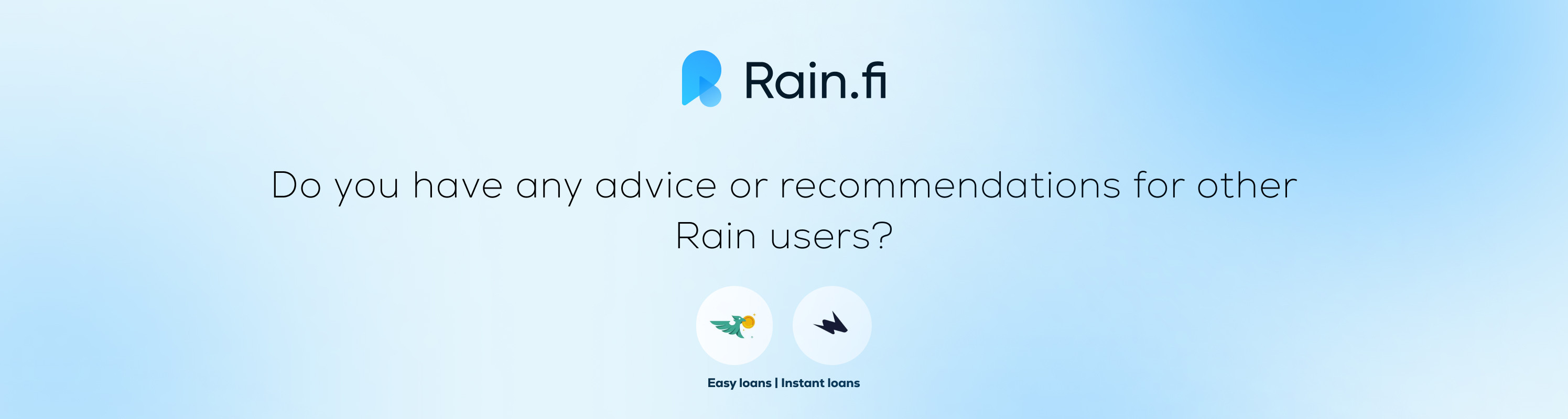 Any advice to use Rainfi.jpg